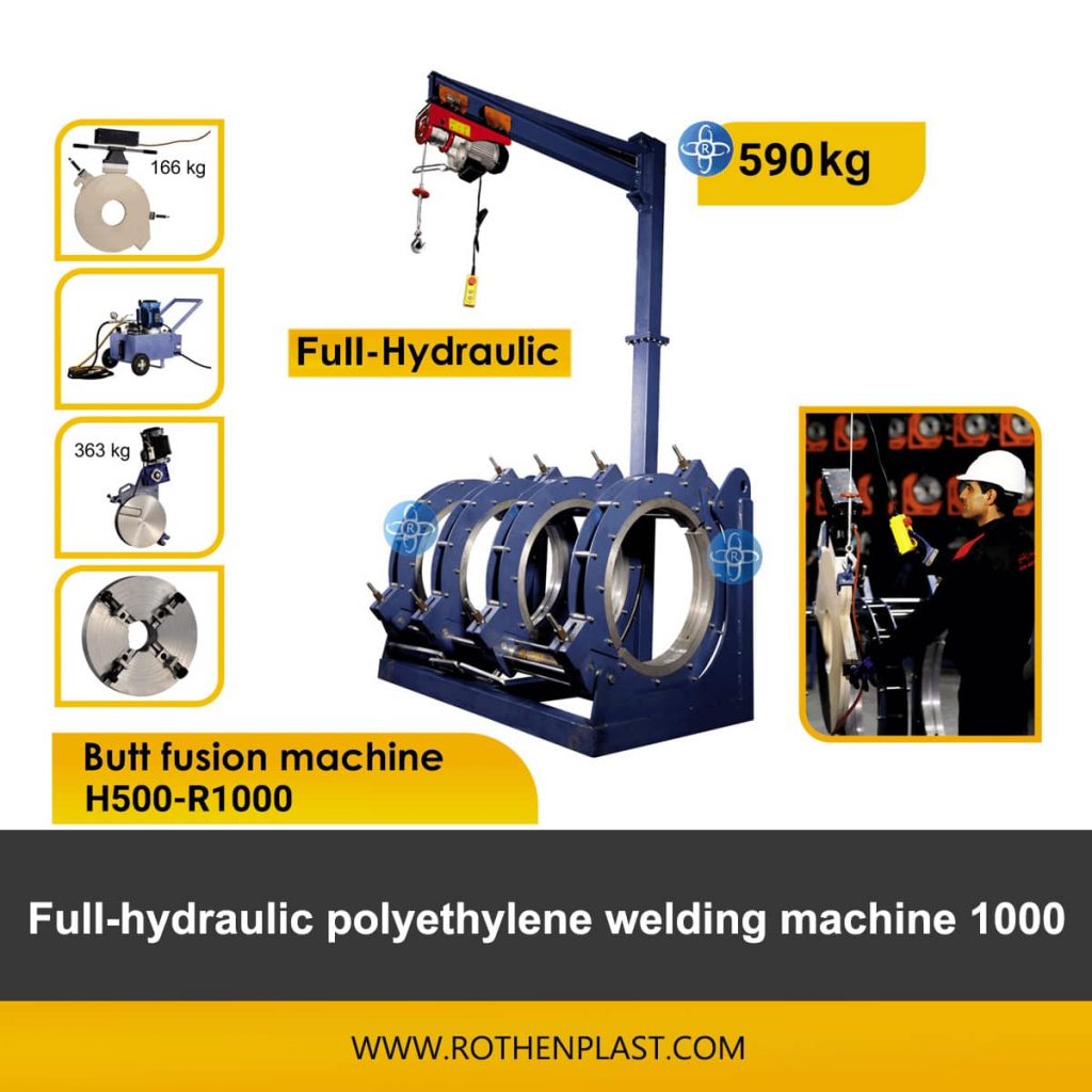 Butt fusion machine H500-R1000
