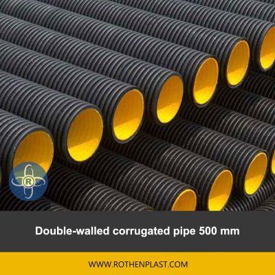 Double walled corrugated pipe 500 mm
