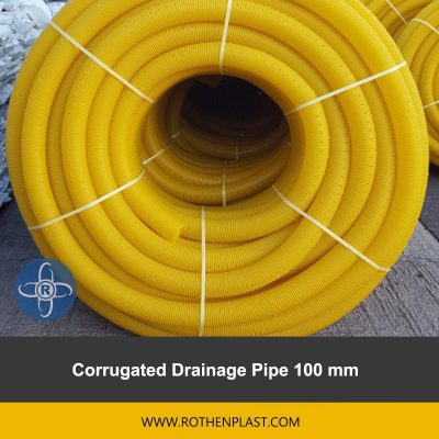Corrugated Drainage Pipe 100 mm