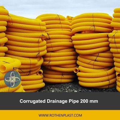 Corrugated Drainage Pipe 200 mm