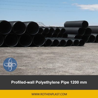 Profiled wall Polyethylene Pipe 1200 mm