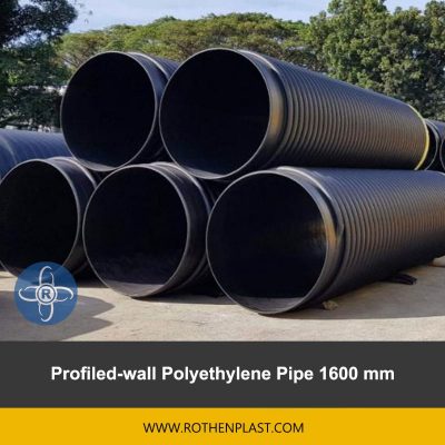 Profiled wall Polyethylene Pipe 1600 mm