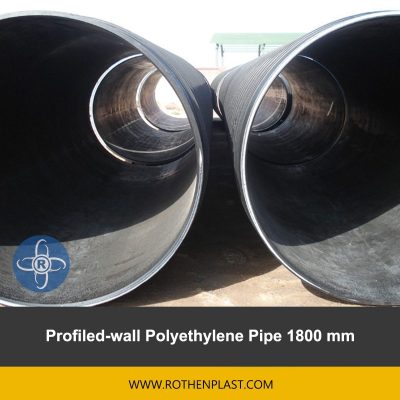 Profiled wall Polyethylene Pipe 1800 mm