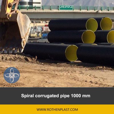 spiral corrugated pipe 1000 mm
