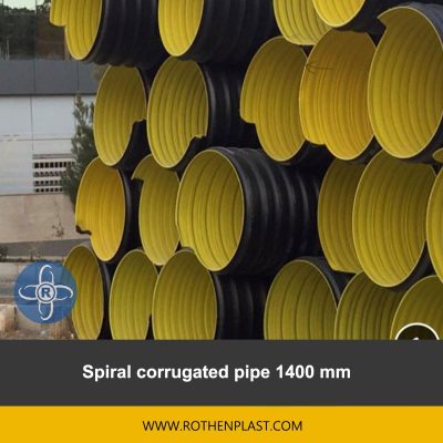 spiral corrugated pipe 1400 mm