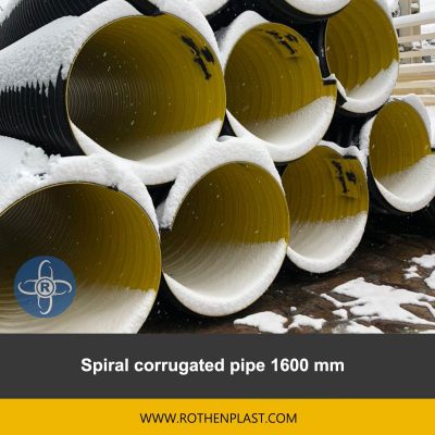 spiral corrugated pipe 1600 mm